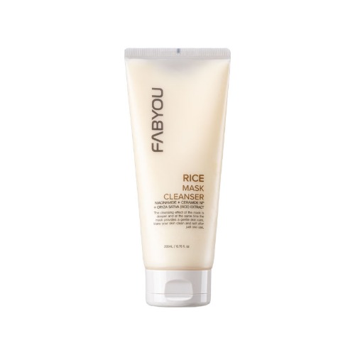 Own label brand, [FABYOU] Rice Mask Cleanser 200ml (Weight : 263g)