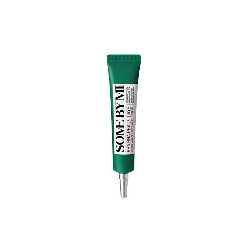 Own label brand, [SOME BY MI] AHA/BHA/PHA 14 Days Super Miracle Spot All Kill Cream 30ml (Weight : 48g)