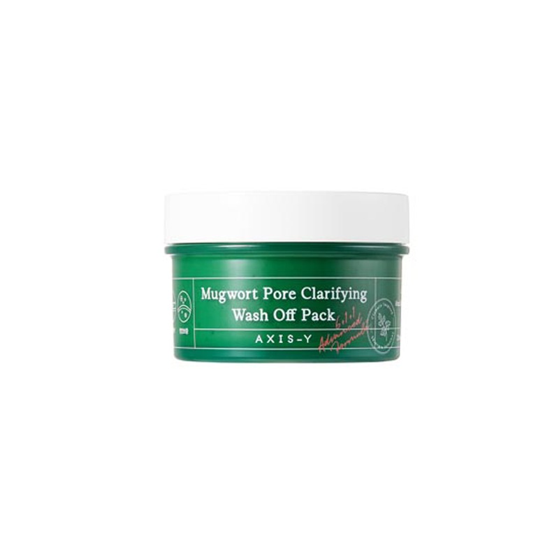 Own label brand, [AXIS-Y] Mugwort Pore Clarifying Wash Off Pack 100ml (Weight : 192g)