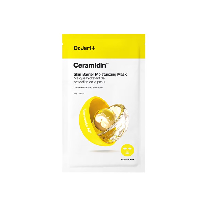 Own label brand, [DR.JART+] Ceramidin Skin Barrier Moisturizing Mask 22g (Weight : 32g)