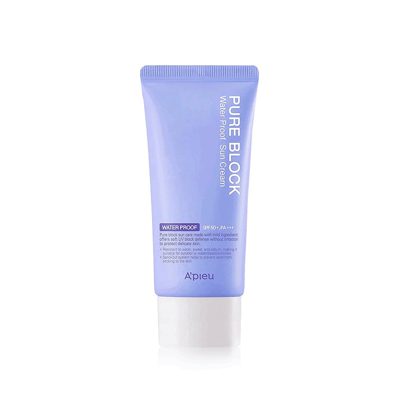 Own label brand, [A&#039;PIEU] Pure Block Water Proof Sun Cream (SPF50+/PA+++) 50ml (Weight : 74g)