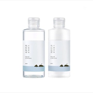 Own label brand, [ROUND LAB] 1025 Dokdo Toner Lotion Special Set (Toner_200ml + Lotion_200ml) (Weight : 521g)