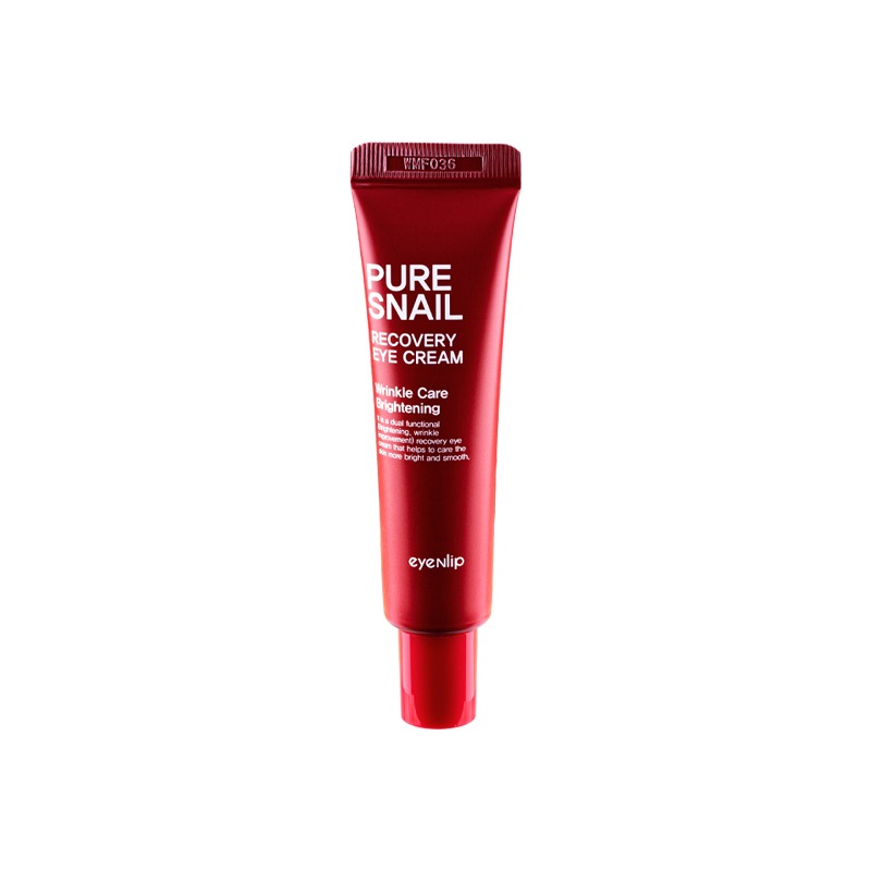 Own label brand, [EYENLIP] Pure Snail Recovery Eye Cream Tube 30ml (Weight : 47g)