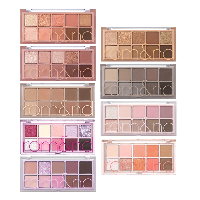 Own label brand, [ROM&amp;ND] Better Than Palette 7.5g 9 Color (Weight : 105g)