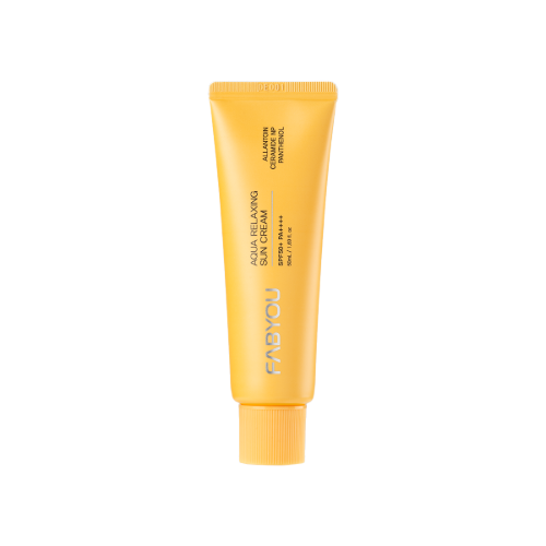 Own label brand, [FABYOU] Aqua Relaxing Sun Cream SPF50+ PA++++ 50ml (Weight : 75g)